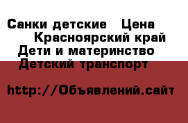 Санки детские › Цена ­ 400 - Красноярский край Дети и материнство » Детский транспорт   